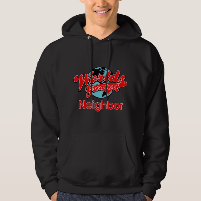 Sudadera El vecino más grande del mundo (Anverso)