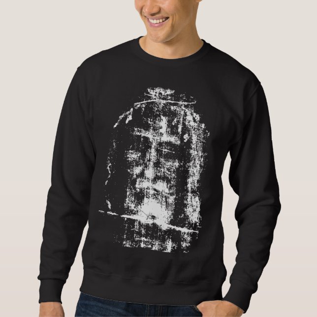 Sudadera El velo de Turín, la cara de Jesucristo (Anverso)