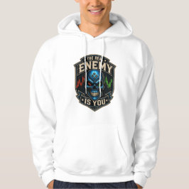Sudadera El Verdadero Enemigo Eres Tú Psicología del Trader