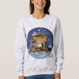 Sudadera El verdadero significado de los Navidades por part