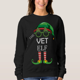 Sudadera El Vet Elf Navidad Familia Combinación