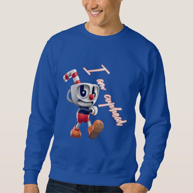 Sudadera El viaje animado de Cuphead (Anverso)