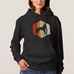 Sudadera El viejo Wolf Retro Wolf Silhouette de los años 70