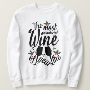 Sudadera El vino más maravilloso del año