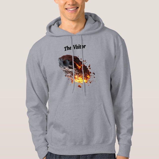 Sudadera "El visitante", Rock espacial desde el espacio ext (Anverso)