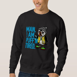 Sudadera El Vocero Derrotado De Puffin Swagazon Man Soy Puf