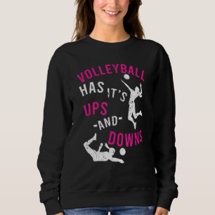 Sudadera El voleibol tiene ropa de ups y batas