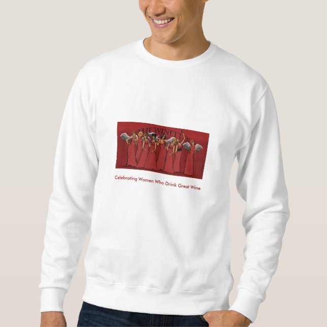 Sudadera El Winettes, celebrando a las mujeres que beben (Anverso)