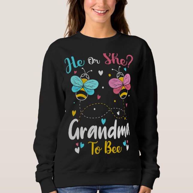 Sudadera Él y su abuela se cuidarán del cambio de género (Anverso)