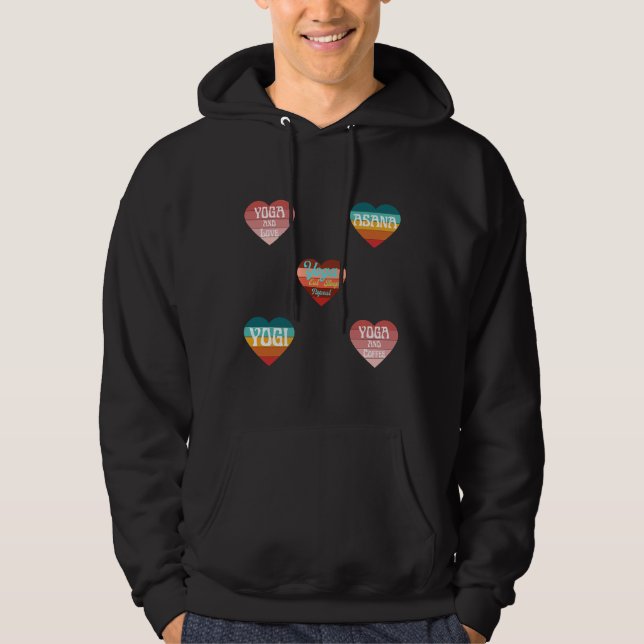 Sudadera El yoga es todo (Anverso)