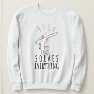 Sudadera El yoga lo resuelve todo