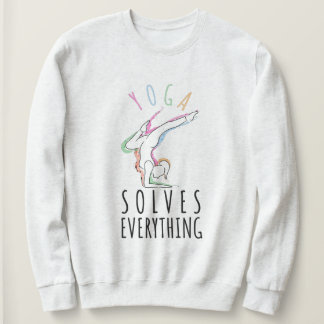 Sudadera El yoga lo resuelve todo