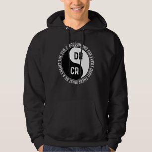 Sudadera El Zen de contabilidad de cada débito debe ser