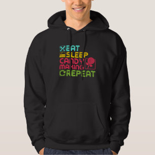 Sudadera Elaboración de caramelos divertidos Fabricante de 