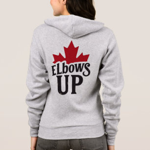 Sudadera Elbows Up - Espíritu canadiense audaz