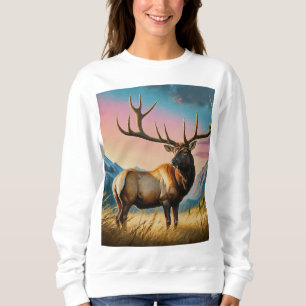 Sudadera Elca majestuosa en los campos de montaña - inspira