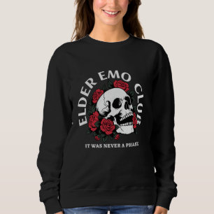 Sudadera Elder Emo Club Nunca Fue Un Espeleto Gótico Fase