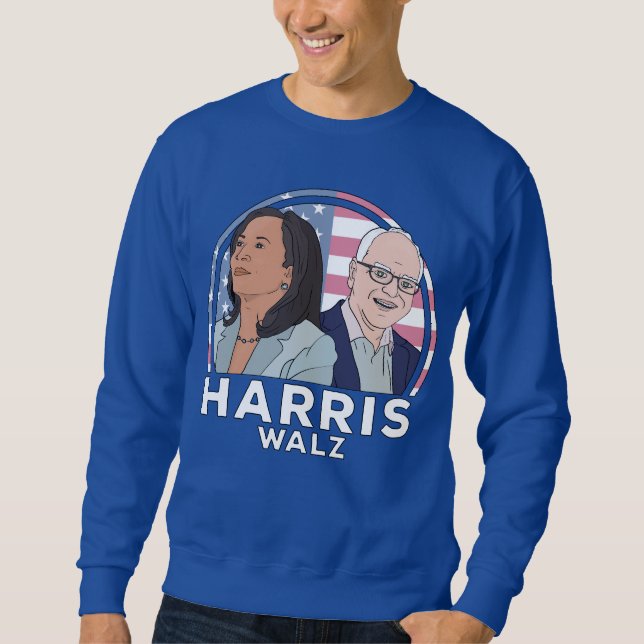 Sudadera Elección de Harris Walz (Anverso)