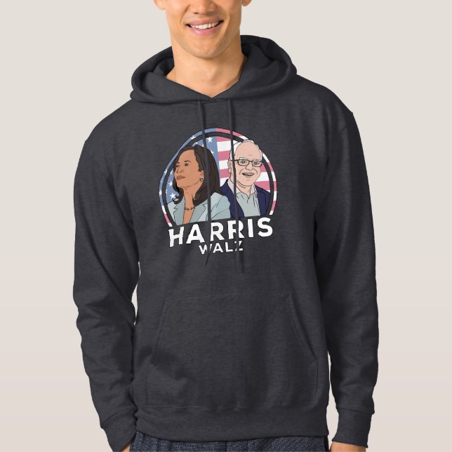 Sudadera Elección de Harris Walz (Anverso)