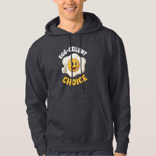 Sudadera Elección de huevos para celos - Graciosa comida Pu