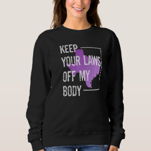 Sudadera Elección del cuerpo de derechos de las mujeres de 