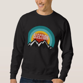 Sudadera Election Vintage Retro Sunset