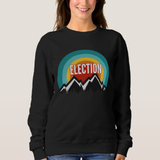 Sudadera Election Vintage Retro Sunset