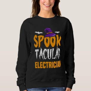 Sudadera Electricista Espeluznante de Halloween