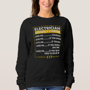 Sudadera Electricista Hourrate Lineman Para Electricistas
