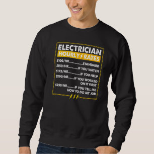 Sudadera Electricista Hourrate Lineman Para Electricistas