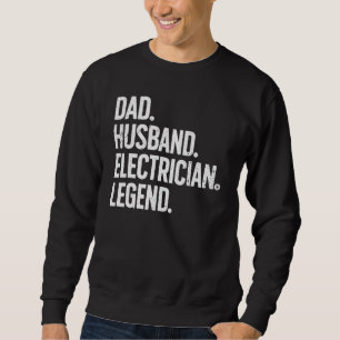 Sudadera Electricista Para El Ingeniero Eléctrico De Papá E