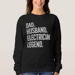 Sudadera Electricista Para El Ingeniero Eléctrico De Papá E