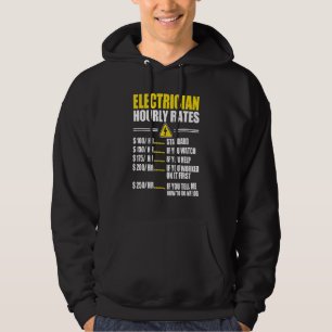 Sudadera Electricista por hora Lineman