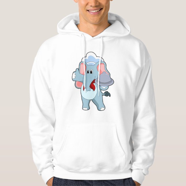 Sudadera Elefante como agua con bandeja (Anverso)