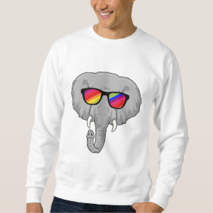 Sudadera Elefante con gafas de sol