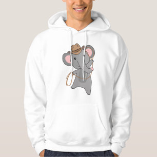 Sudadera Elefante Cowboy Safari Lasso Occidental