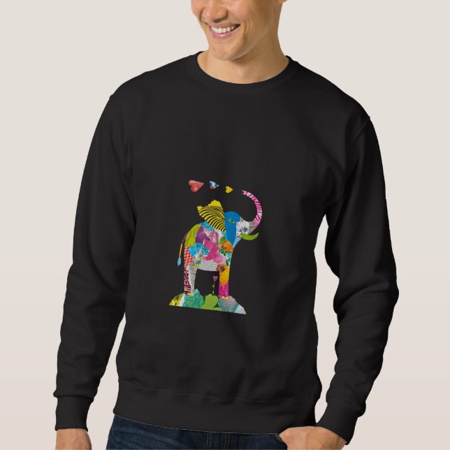 Sudadera Elefante Cute (Anverso)