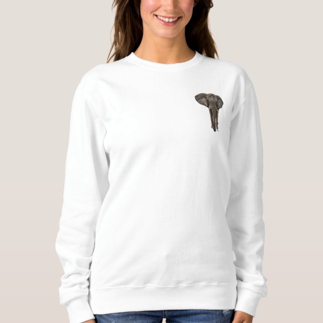 Sudadera Elefante de África (Anverso)