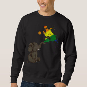 Sudadera Elefante de arcoiris sobre derechos humanos gay en
