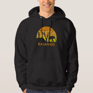 Sudadera Elefante del desierto de Kalahari Meerkat Sunset S