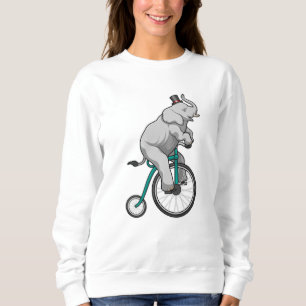 Sudadera Elefante en Circo con Bicicleta