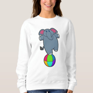 Sudadera Elefante en Circo con bola circo
