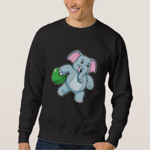 Sudadera Elefante en el Bowling con bolas