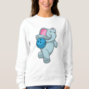 Sudadera Elefante en el Bowling con bolas
