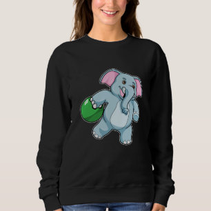 Sudadera Elefante en el Bowling con bolas