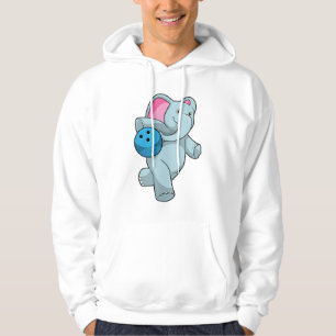 Sudadera Elefante en el Bowling con bolas