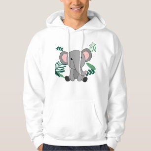 Sudadera Elefante En La Selva Cute Animales Para Niños