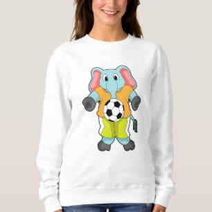 Sudadera Elefante en los deportes de fútbol