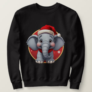 Sudadera Elefante Navidad