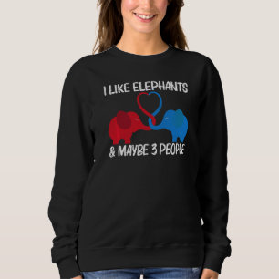 Sudadera Elefante Para Hombres Mujeres Parque Salvaje Anima